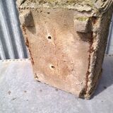 Pair of concrete gardeners
