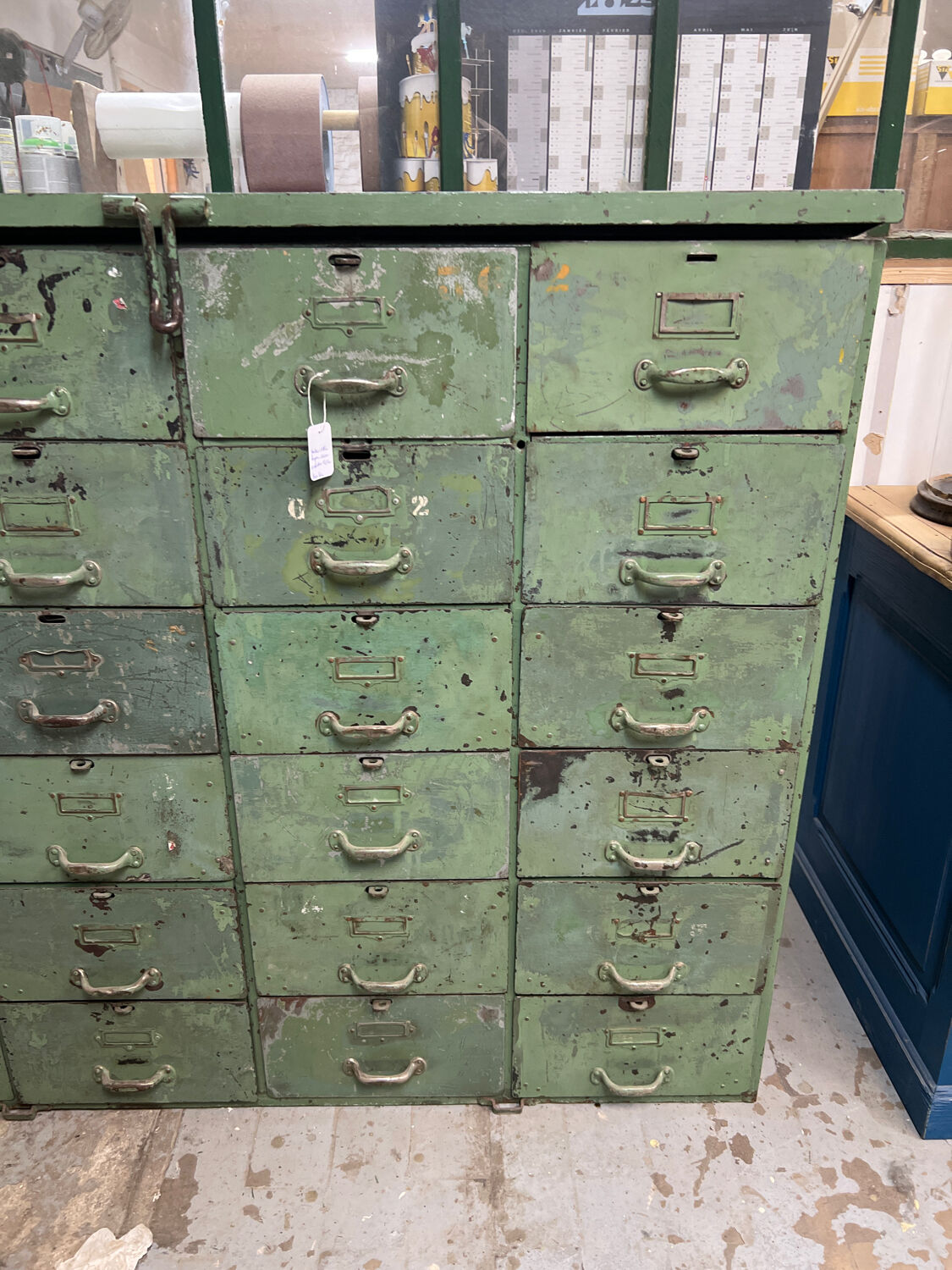 Industrial metal locker