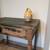 Console en bois massif