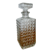 Carafe à whisky en verre vintage