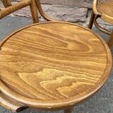 4 vintage bistro chairs