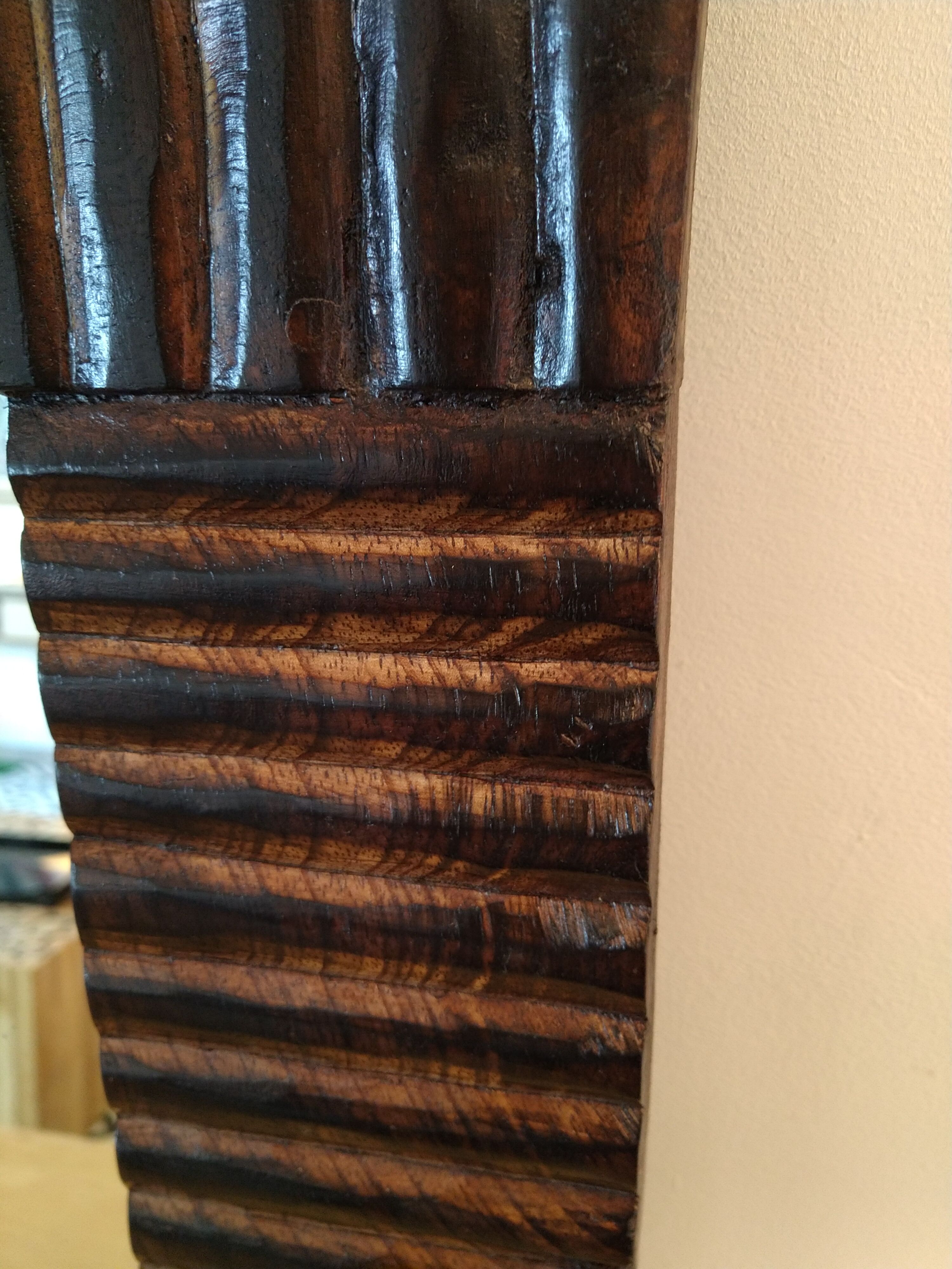 Wooden mirror 60x50cm