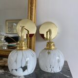 Pair of vintage wall lights