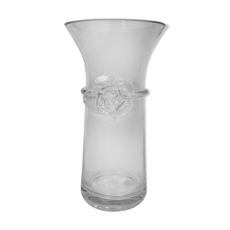 Vase en verre soufflé