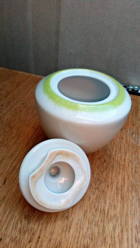 Sologne porcelain sugar bowl