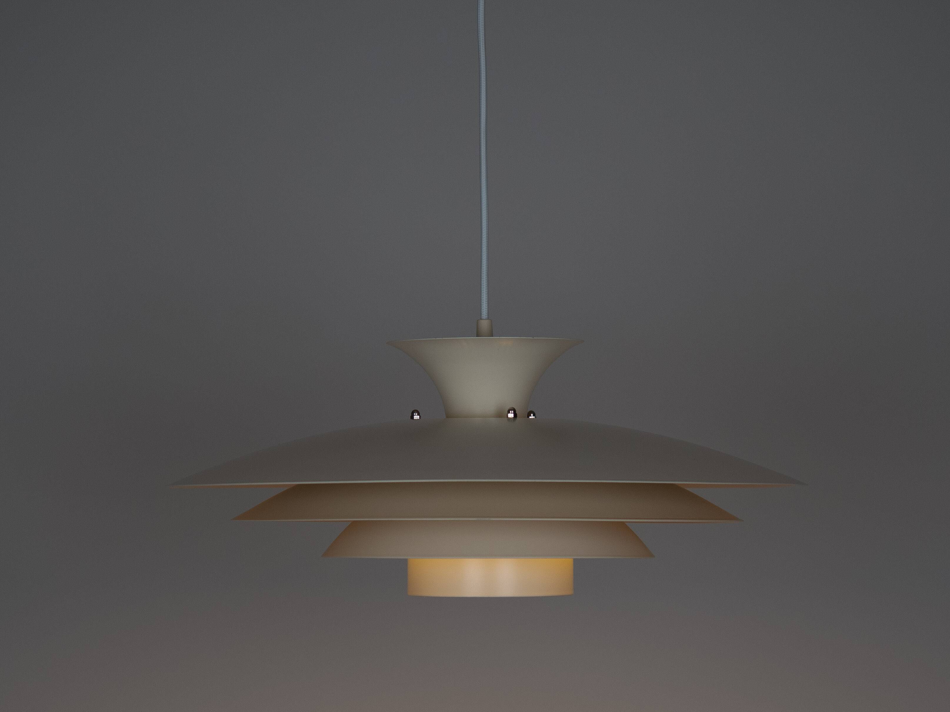 Danish vintage pendant lamp by Top Lamper, 1980s