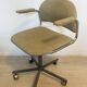 Vintage Biege Office Arm Chair from Kovona Model K-107, Czechoslovakia 1970’s