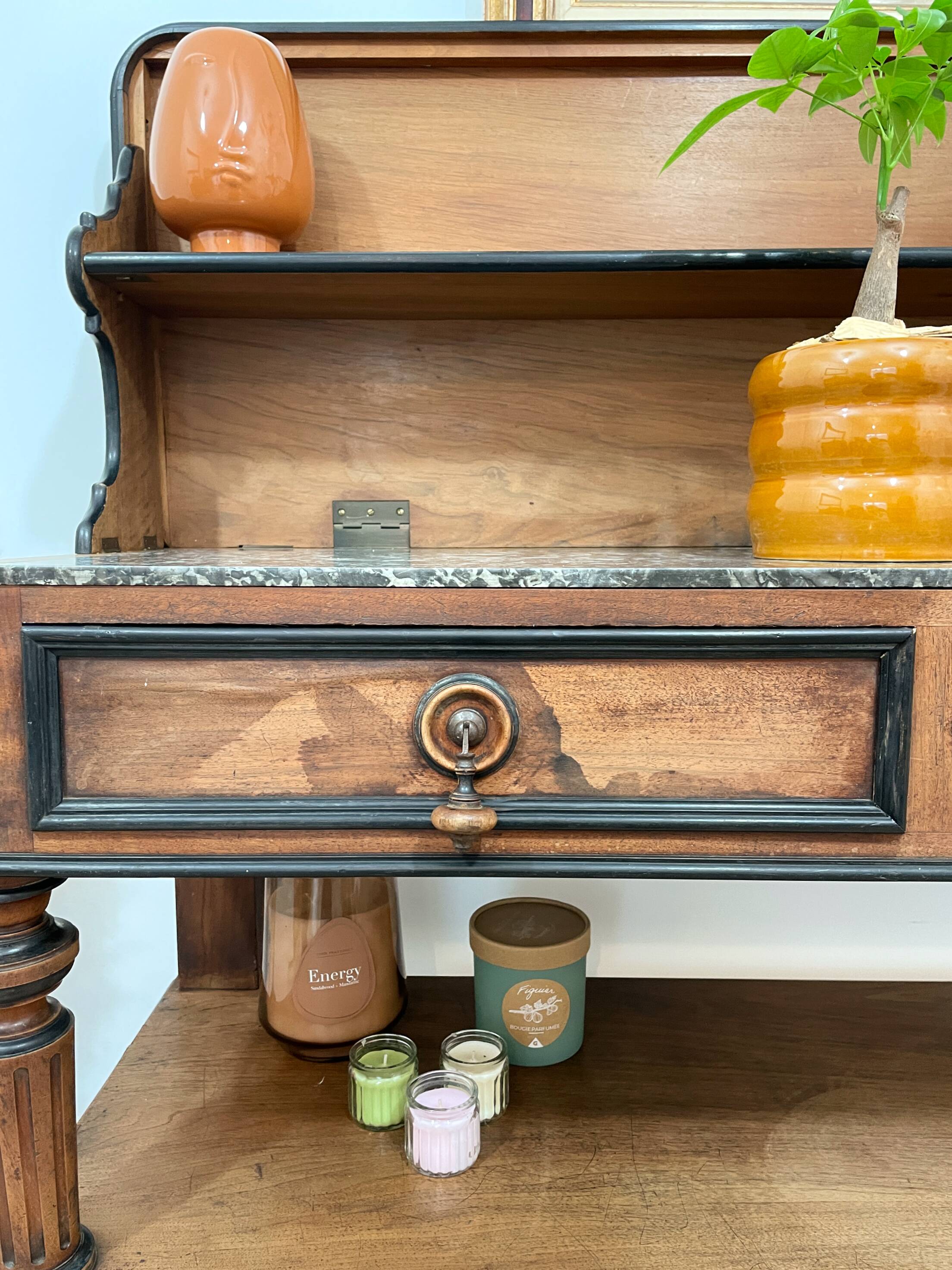 Buffet / Walnut dessert table - Early 20th century