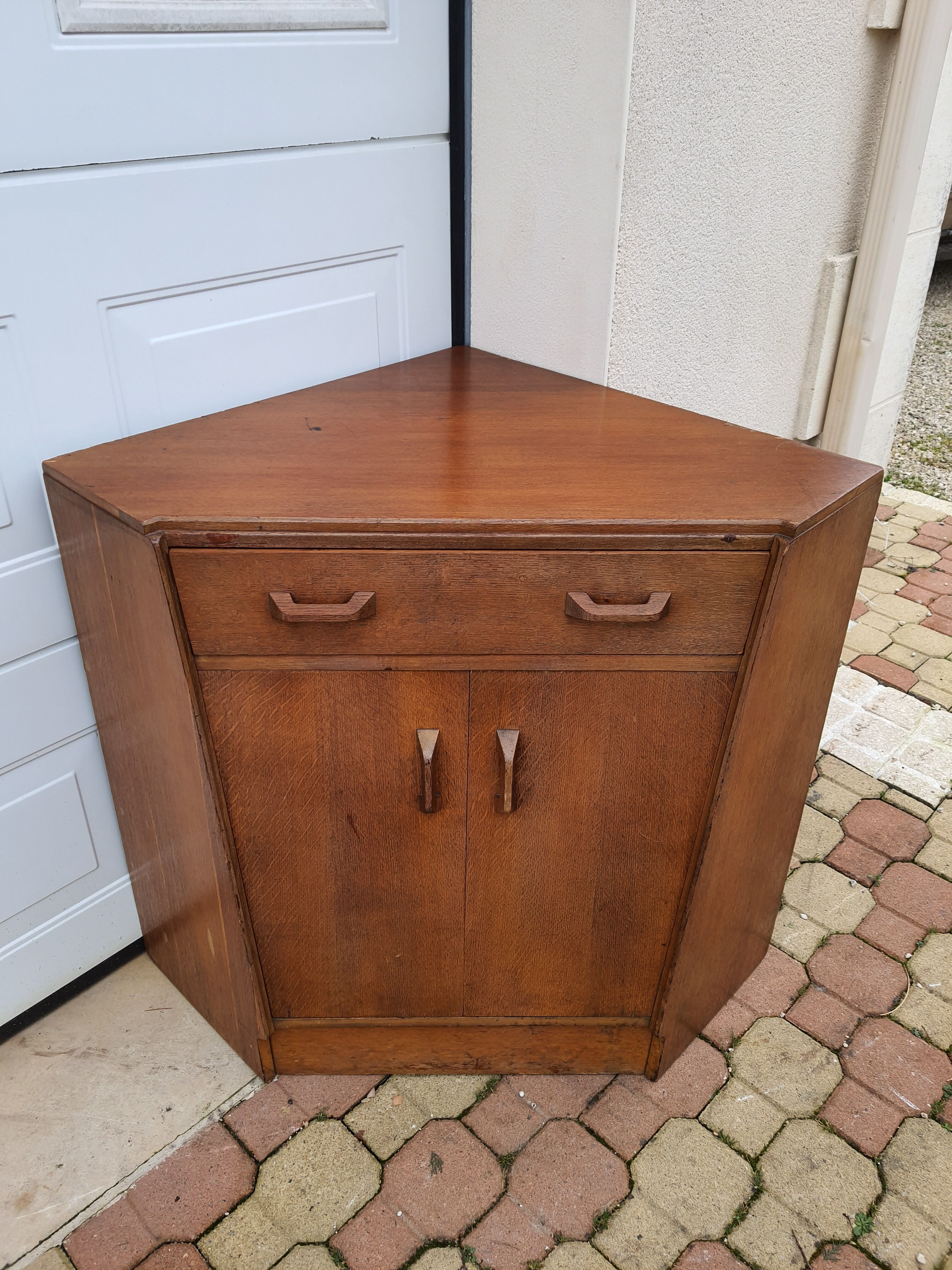 Vintage danish corner desk