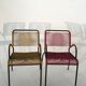 Paire de fauteuils scoubidou pour extérieur