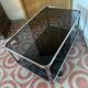 Table basse sur roulettes, années 70