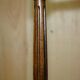 Bibliothèque vintage style Regency en acajou flammé 198 cm