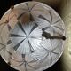 Degué ceiling light, Art Deco pressed moulded glass