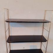 Modular wall shelf self, for mofp, 1960.