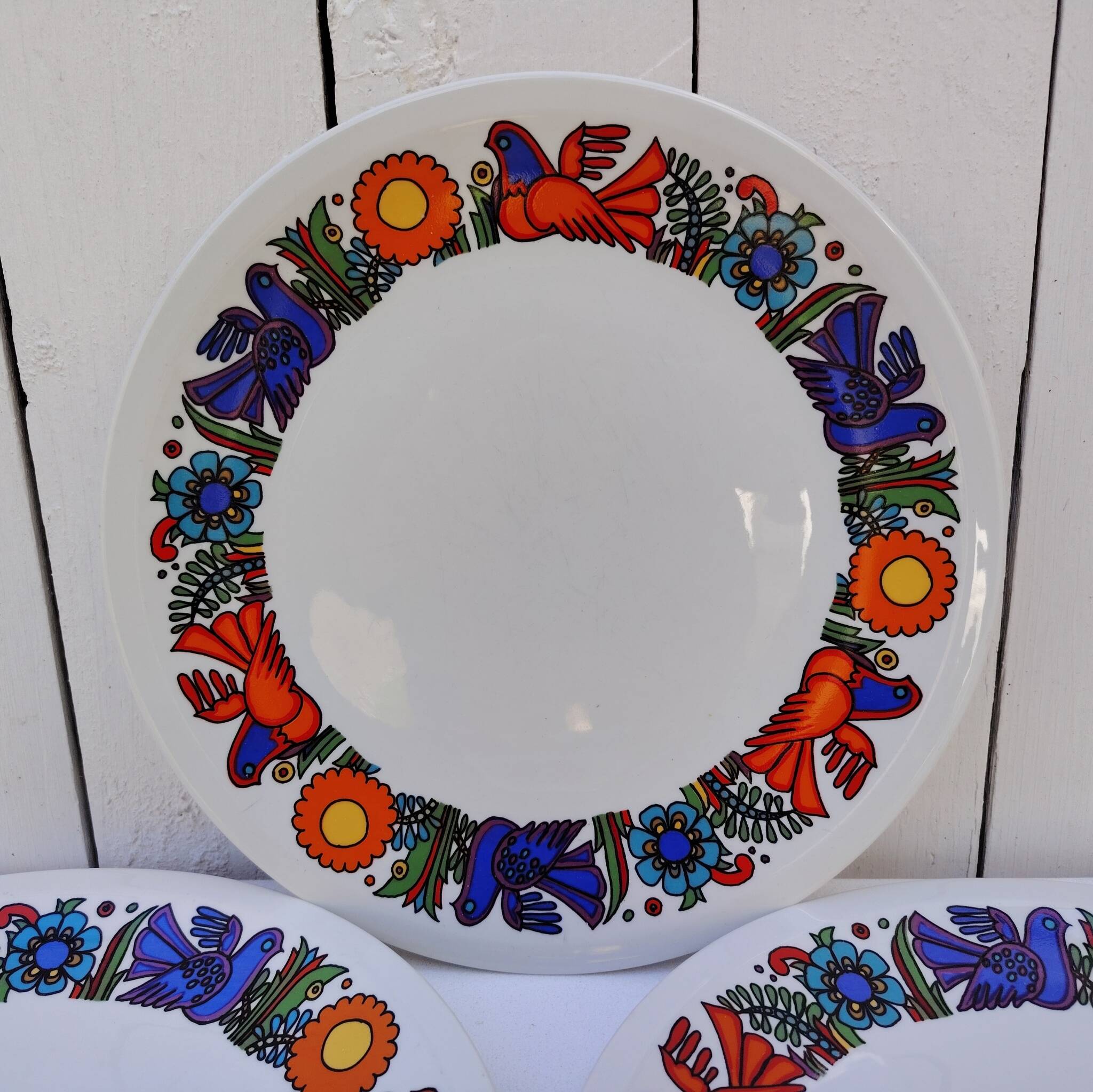 Villeroy & Boch porcelain flat plates, Acapulco