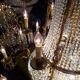 Chandelier with tassels