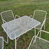 Chaises et table Ému Rio