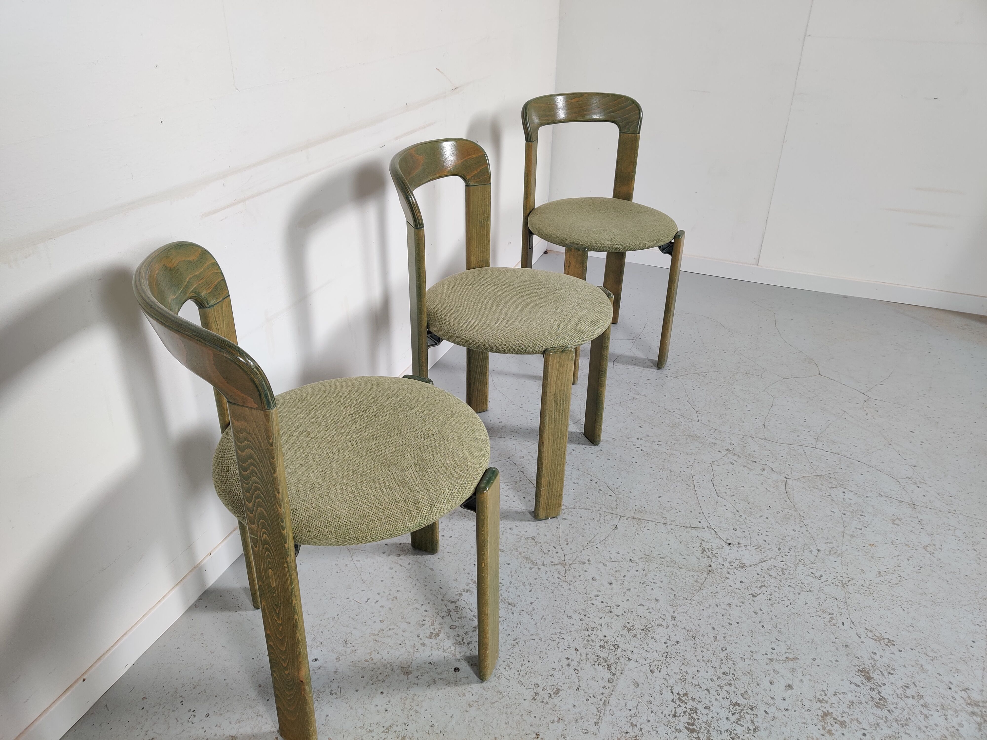3 Chairs Bruno Rey , 80s/90s