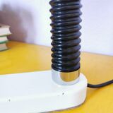 Flexible and adjustable lamp lacquered brass, 1970