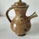 Pyrite stoneware ewer, potter's work, sculptural piece