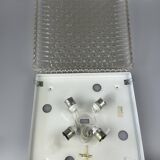 XXL 1960s/70s Plastic Ceiling Lamp by Ridi Leuchten Germany