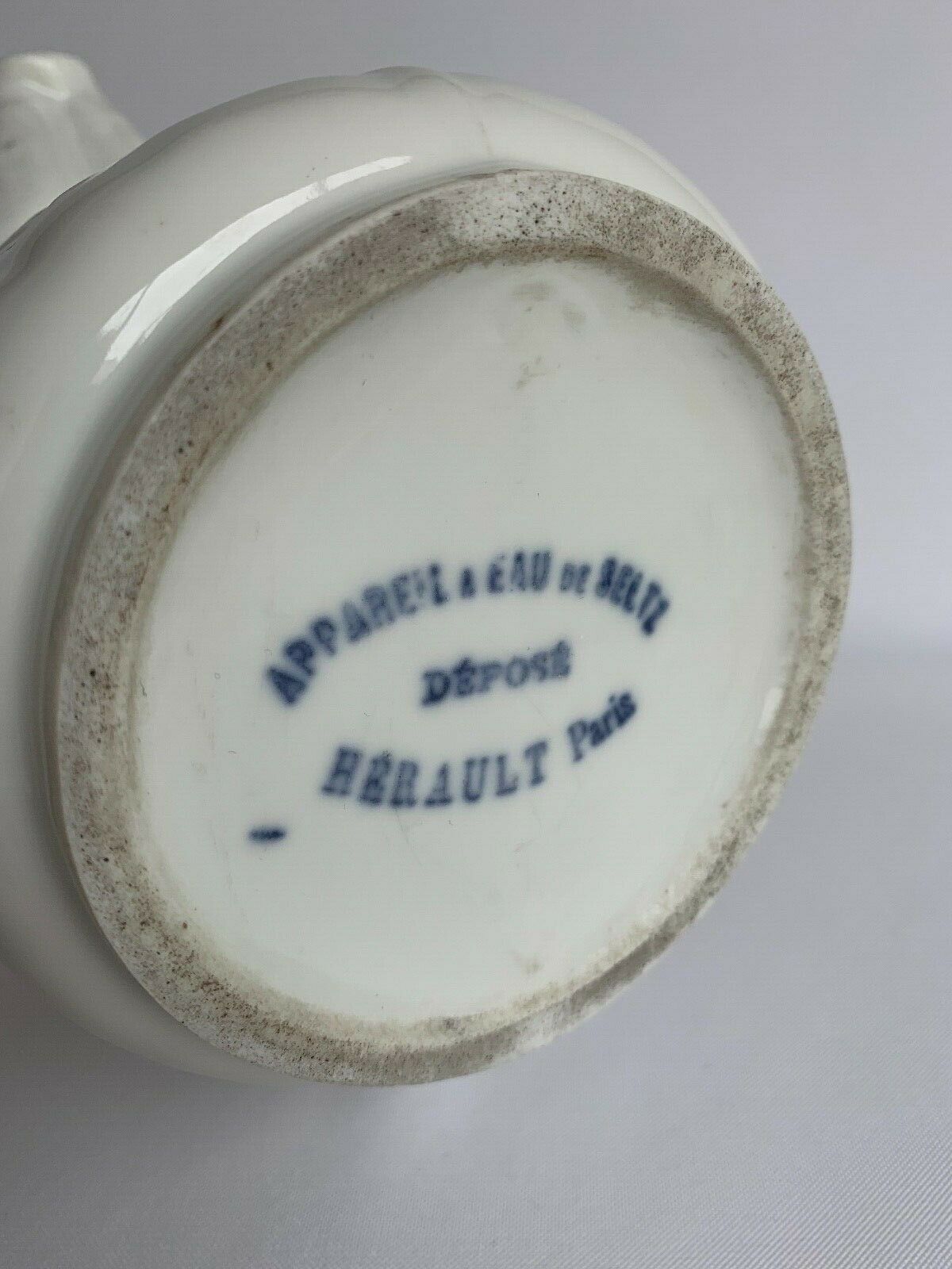 Device a seltzer hérault paris porcelain 19th