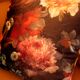 Flowers deco cushion - velvet