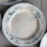 Lot of 7 flat plates Boulenger Choissy le Roi