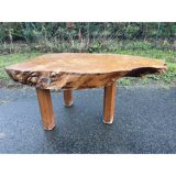Coffee table in solid wood