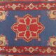 Vintage oushak rug 116x76cm