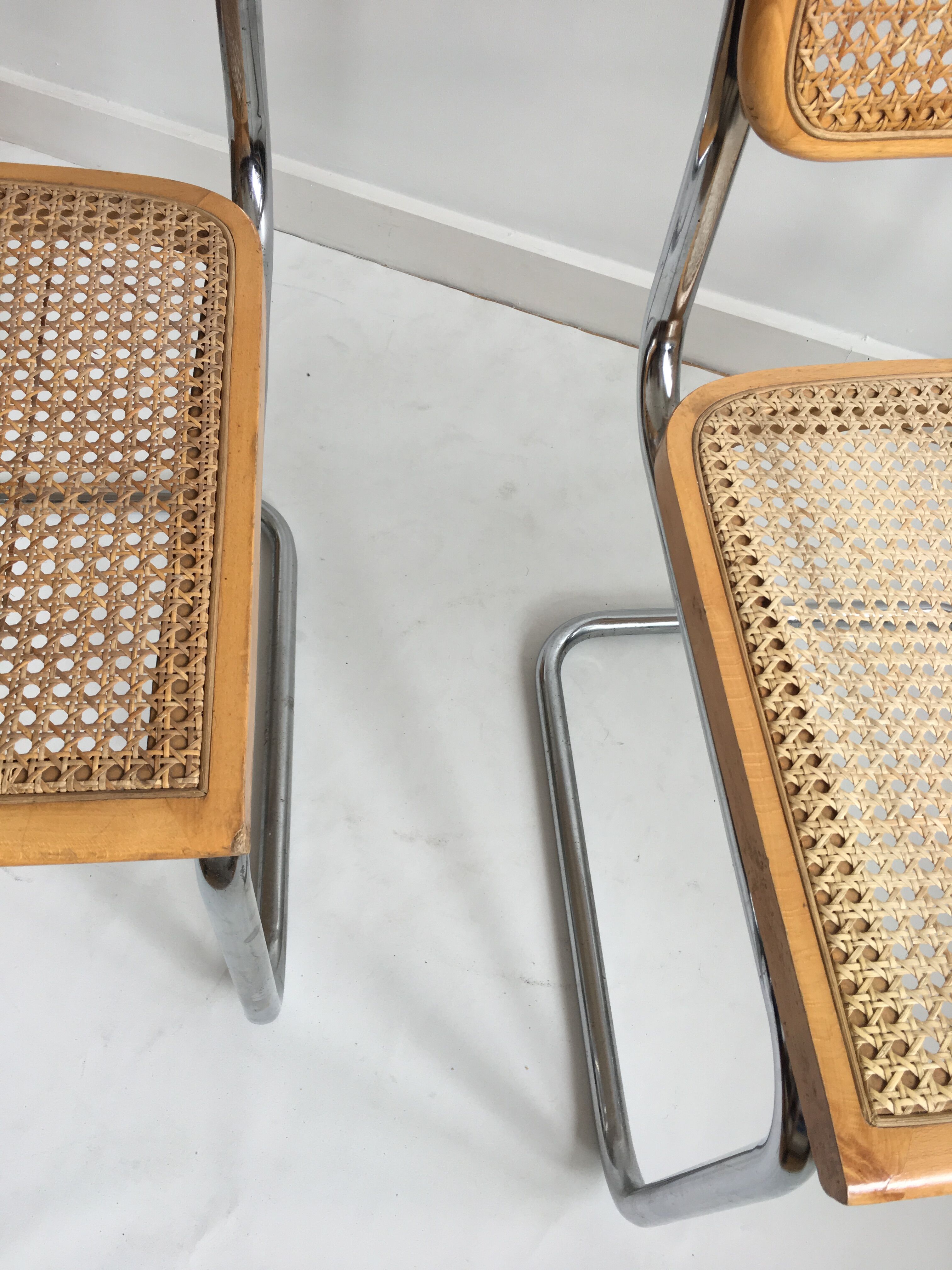 Pair of chairs Marcel Breuer B32
