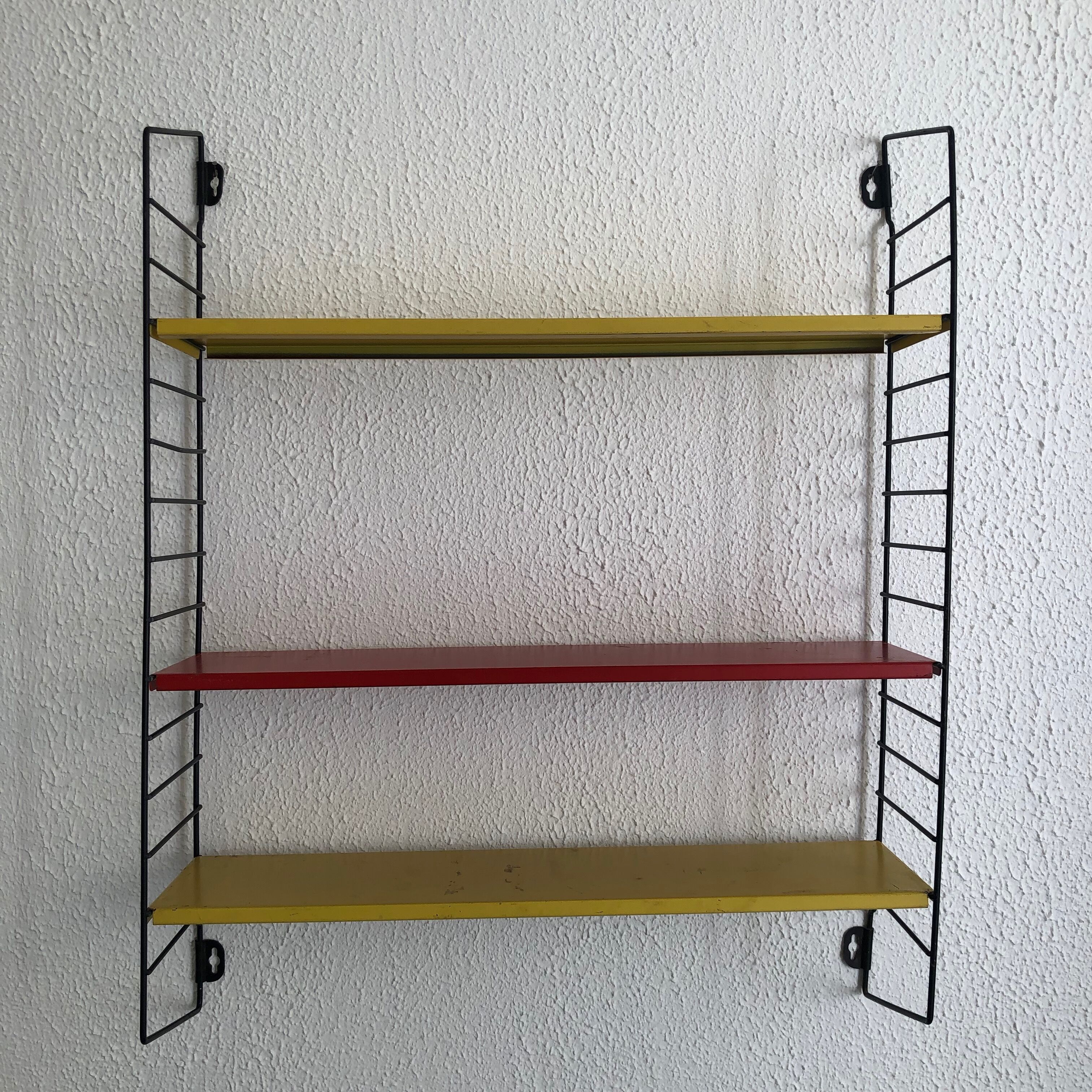 Shelf Tomado bookshelves pocket D.Dekker vintage 1950