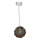 Vintage glass pendant lamp