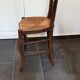 Louis Philippe chair in cherry wood circa 1900