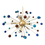 Lustre Star en verre de Murano