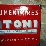 Enamelled plate BUITONI