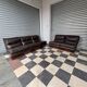 Chauffeuse cuir Roche Bobois