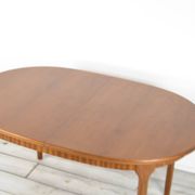 Midcentury Mcintosh oblong teak extending table. vintage modern, Danish