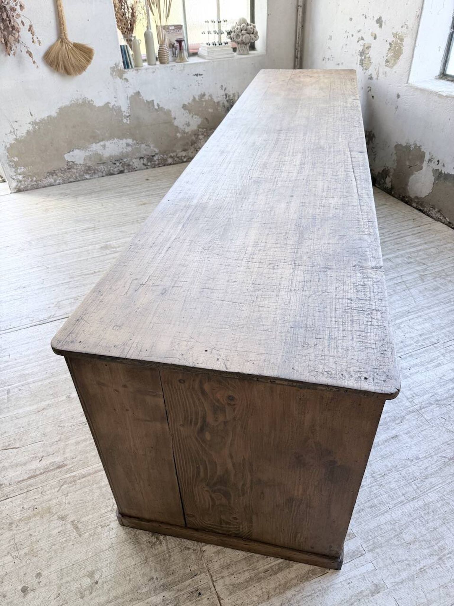 Comptoir de métier pin XXL 3m5 1950
