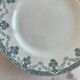 Plat terre de fer compotier base St Amand Cahors