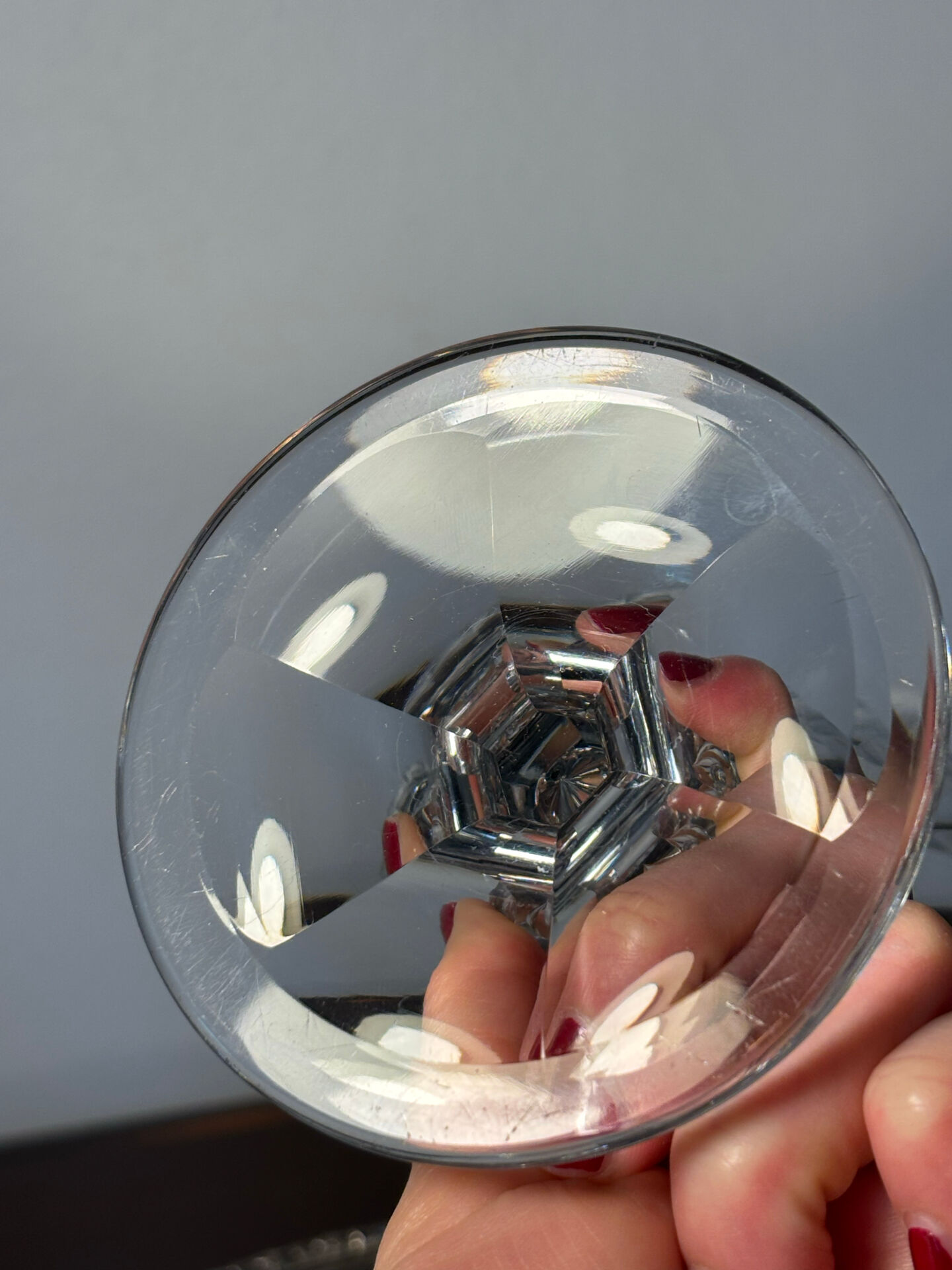 Verre à vin/eau Baccarat 19ème