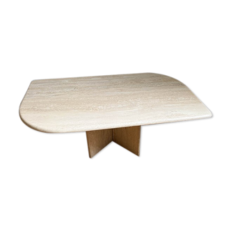 Table basse travertin