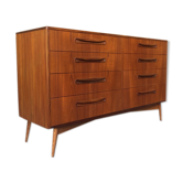 Scandinavian dresser teak 8 drawers Victor Wilkins for G-plan since 1960