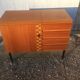 Commode et ancien meuble à couture vintage