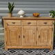 Solid wood enfilade, restored
