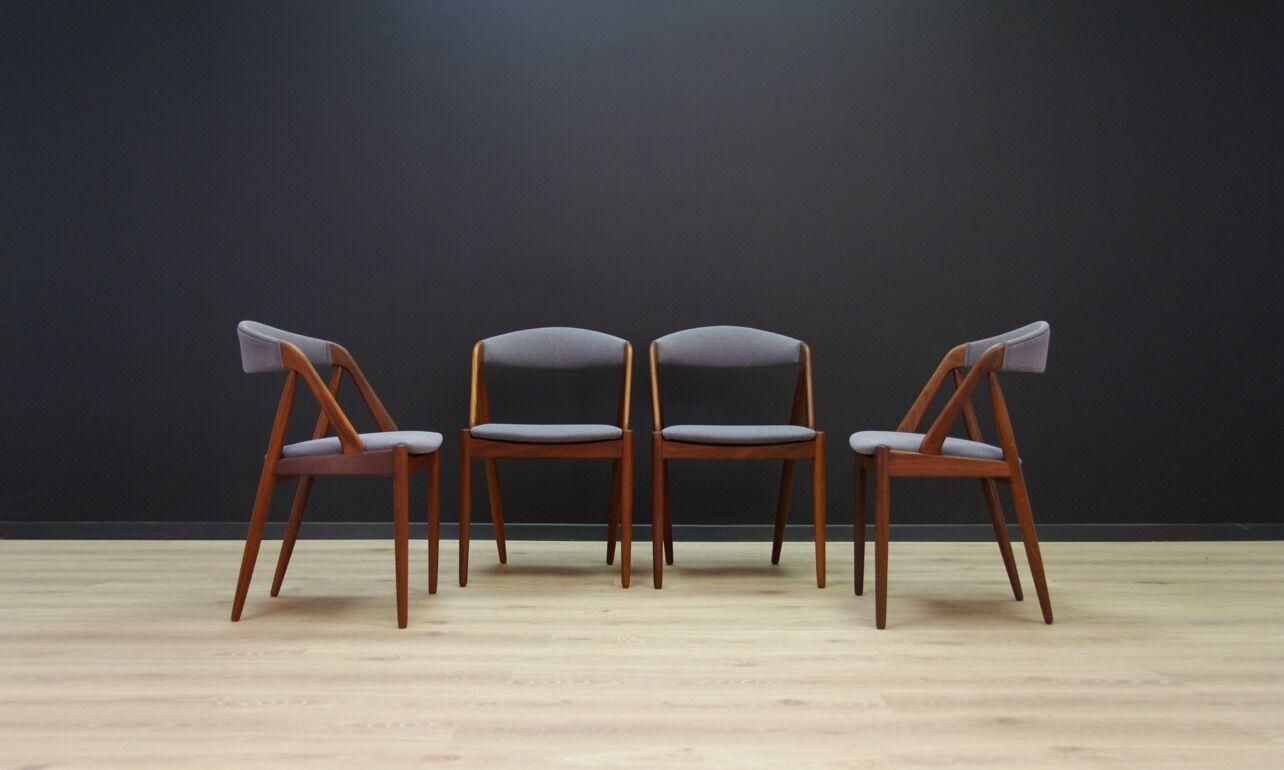 4 chairs by Kai Kristiansen 60/70