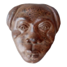Wooden mask size of brazaville in ebene 50s