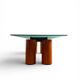Table à manger "Serenissimo", L. & M. Vignelli pour Acerbis, 1980