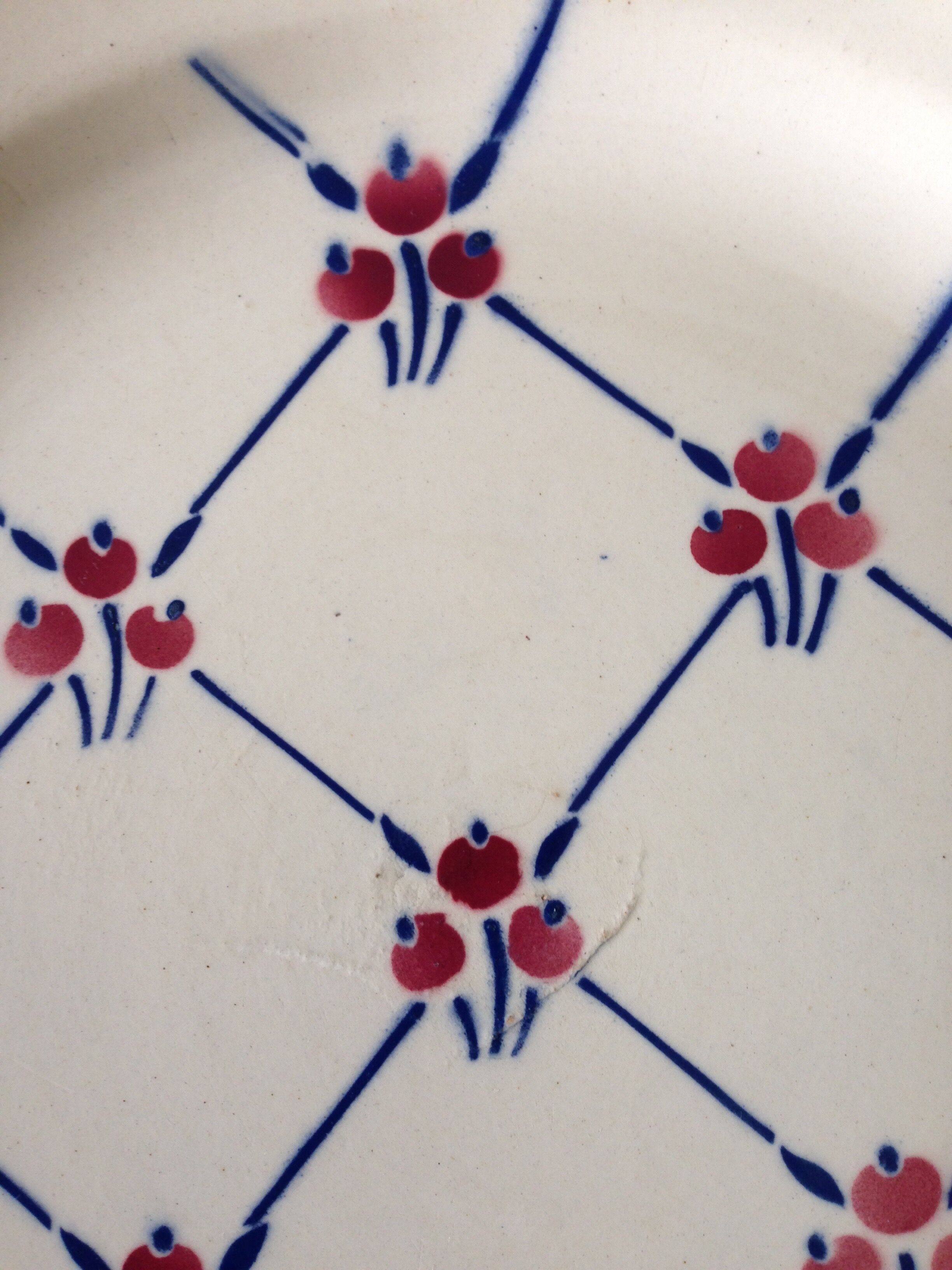 Dishes Badonviller model Normandy circa 1940