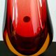 Vase doilies glass of Murano of Flavio polite 50